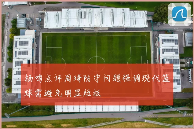 杨鸣点评周琦防守问题强调现代篮球需避免明显短板
